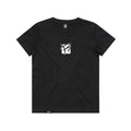 It's a Kid's Tee - White on Black